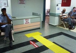 Görme engellilere hastanede büyük kolaylık