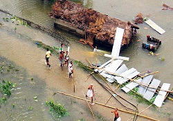 Hindistan'da sel felaketi: 77 ölü