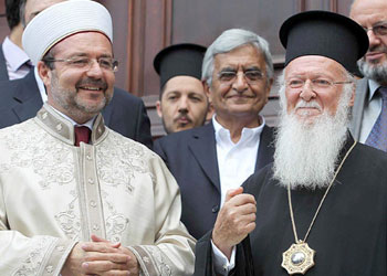 Diyanet'ten Patrikhane'ye tarihi ziyaret