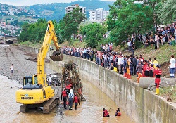 Samsun'daki selde ölü sayısı 12'ye çıktı