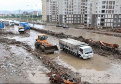 Samsun'daki selzedelere 1000'er TL yardım
