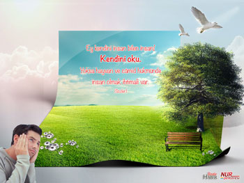 Risale-i Nur'dan vecizeli duvar kağıdı - [indir]