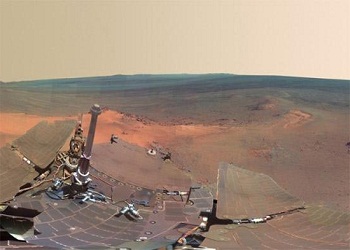 İşte Mars kışından 360 derece görüntü