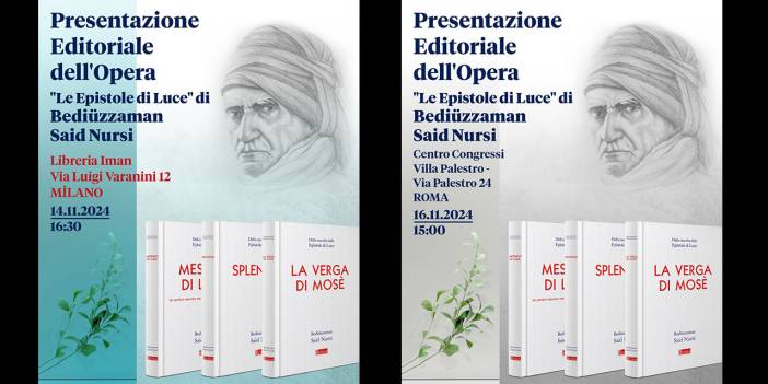 İtalya’da Risale-i Nur’ların lansmanı yapılacak