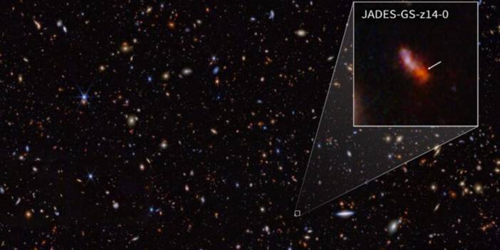 James Webb Uzay Teleskobu, bilinen en uzak galaksiyi keşfetti
