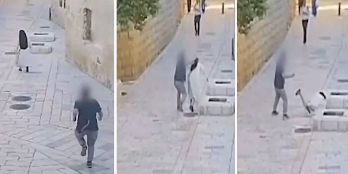 Sadece Müslümanlara değil Hıristiyanlara da düşmanlar: Rahibeyi darbetti, tekmeledi