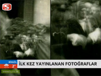 Said Nursi'nin fotoğrafı tv ana haberde
