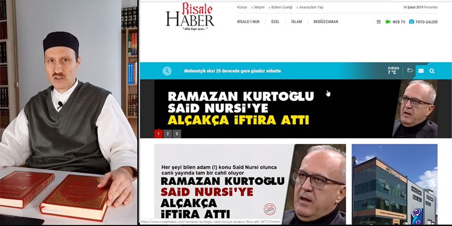 Ramazan Kurtoğlu'nun Said Nursi iftirasına cevaptır