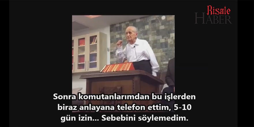 Peşine düştüğü Said Nursi ve talebelerinin iftar sofrasını gören askerin şaşkınlığı