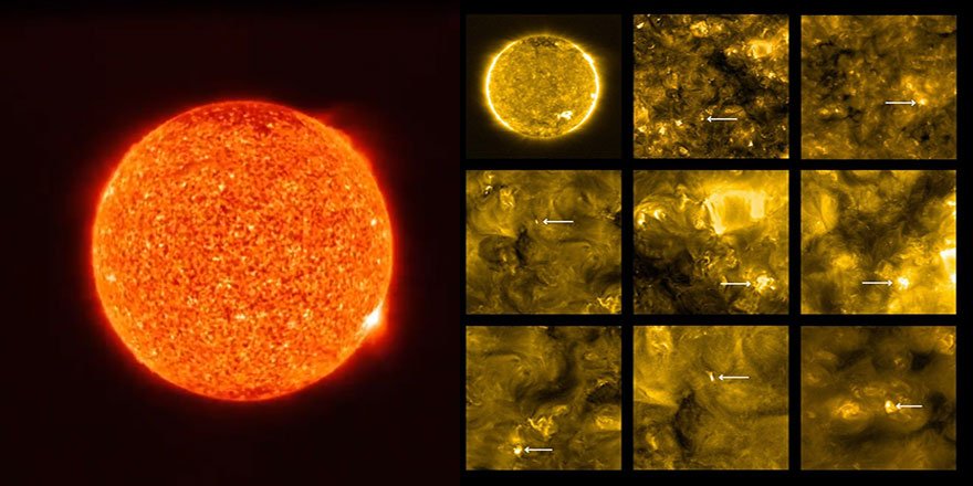 Güneş'in şimdiye kadar çekilmiş en yakın görüntüleri