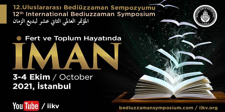 12. Uluslararası Bediüzzaman Sempozyumu açılış programı